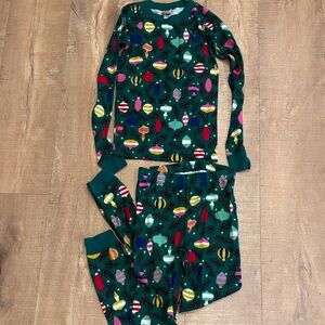 NWOT Hanna Andersson matching organic pajama set size 10